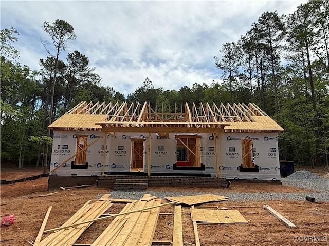 59 Jamestown Ln, Bracey, VA 23919 - view of back of house
