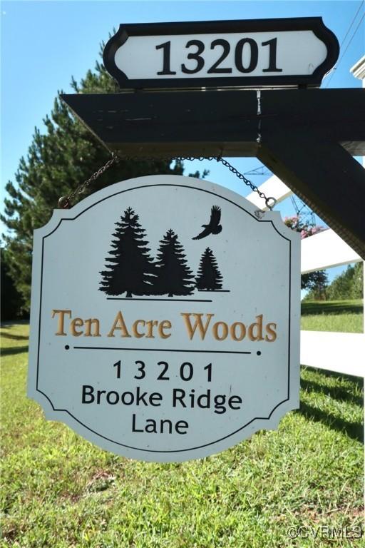 13201 Brooke Ridge Ln, Spotsylvania, VA 22551 - view of community sign