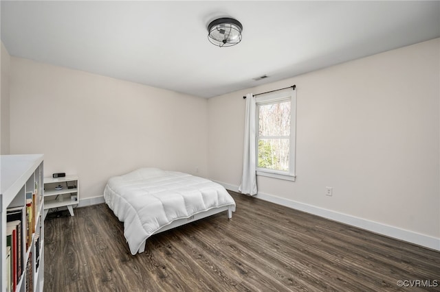13201 Brooke Ridge Ln, Spotsylvania, VA 22551 - bedroom featuring baseboards and dark wood finished floors