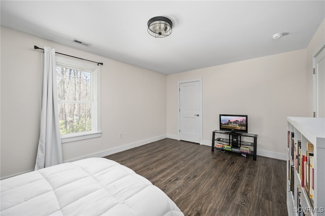 13201 Brooke Ridge Ln, Spotsylvania, VA 22551 - bedroom featuring dark wood-style floors and baseboards