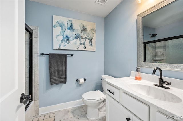 13201 Brooke Ridge Ln, Spotsylvania, VA 22551 - full bathroom featuring vanity and toilet
