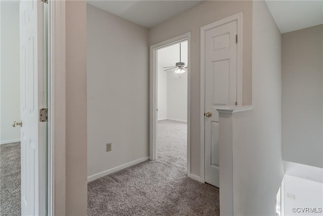 12255 Shore View Dr, Henrico, VA 23233 - hall featuring carpet and baseboards