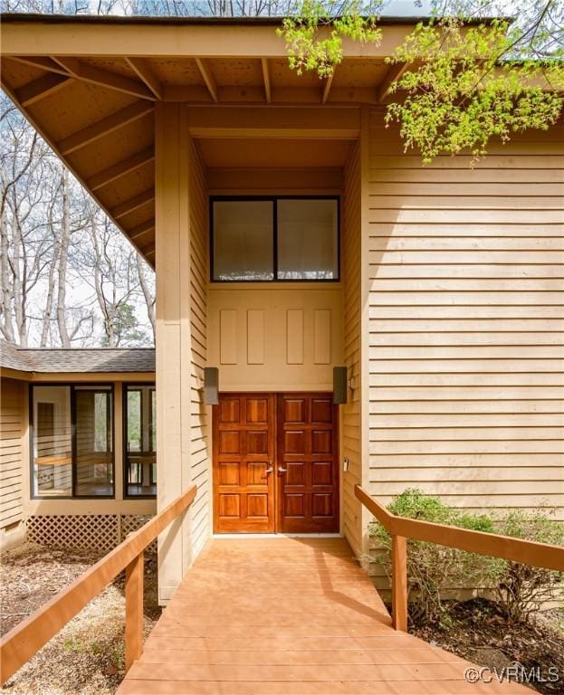 941 Wilton Coves Dr, Hartfield, VA 23071 - view of property entrance