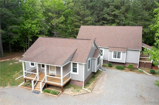 15520 Sapony Church Rd, Mc Kenney, VA 23872 - bird's eye view featuring a forest view