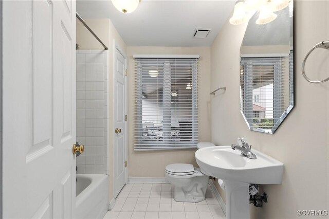 301 Beacon Ridge Dr Unit 109, Hopewell, VA 23860 - bathroom featuring tile patterned flooring and shower / bathtub combination