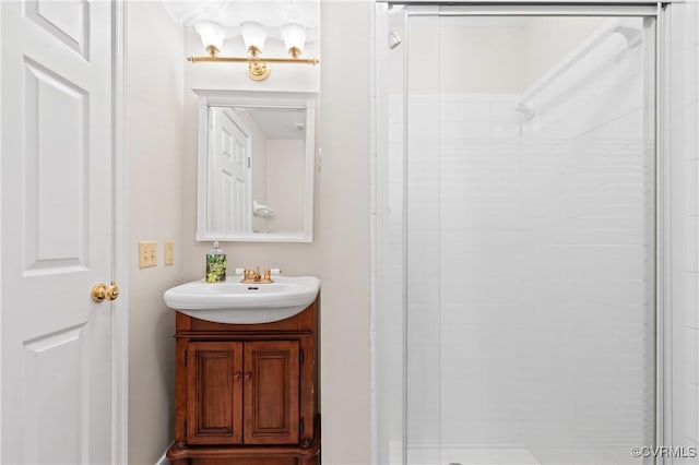301 Beacon Ridge Dr Unit 109, Hopewell, VA 23860 - bathroom featuring a shower stall and vanity