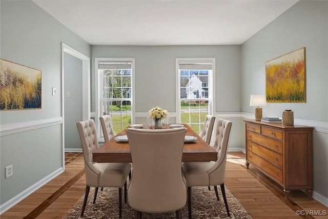 2567 Exhall Ct, Chester, VA 23831 - dining room featuring wood finished floors and baseboards