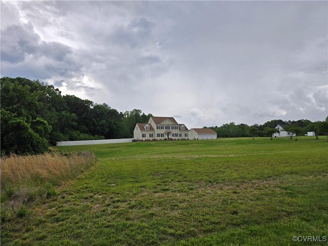 454 W Spring Forest Rd, King William, VA 23086 - view of yard with a wooded view