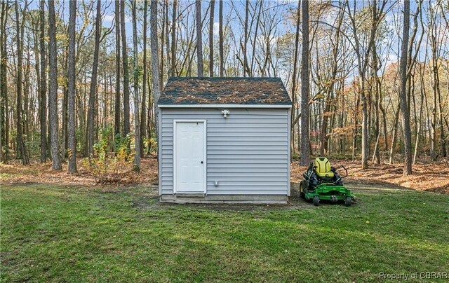 104 Martin Ln, Bohannon, VA 23021 - view of shed