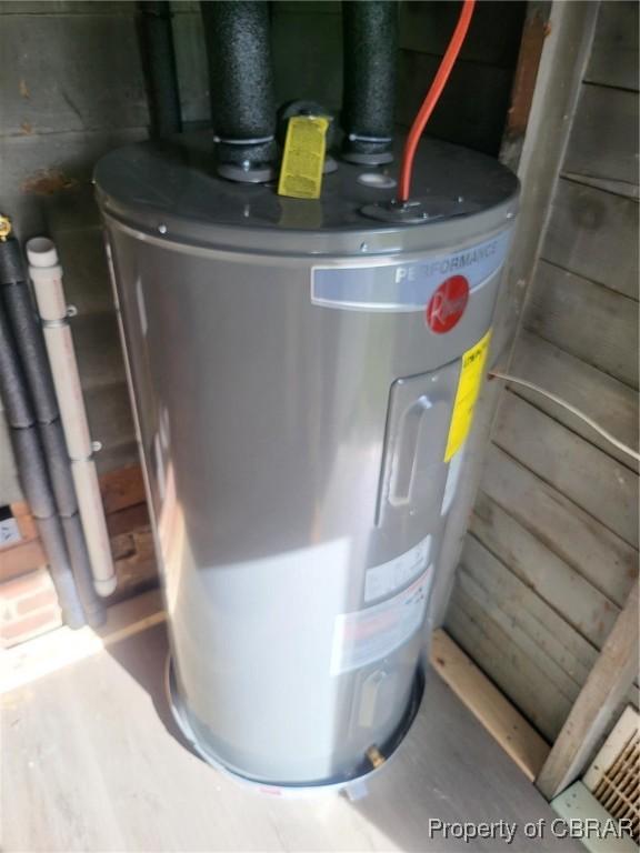 325 Hampton Roads Ave, Hampton, VA 23661 - utilities featuring water heater