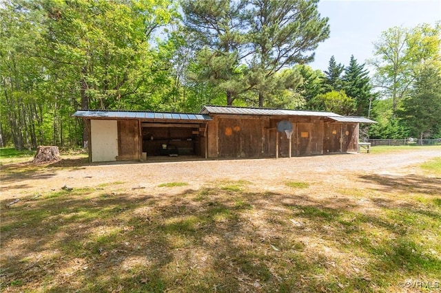 12161 Ashland Heights Rd, Ashland, VA 23005 - view of pole building featuring a view of trees