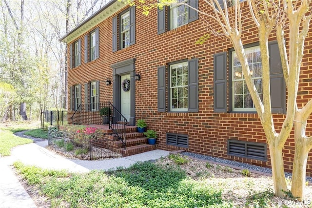 11494 Riveredge Rd, Doswell, VA 23047 - view of front facade with brick siding