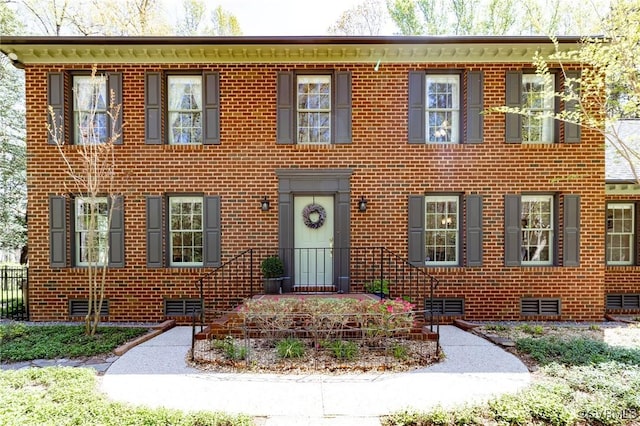 11494 Riveredge Rd, Doswell, VA 23047 - georgian-style home with brick siding and crawl space