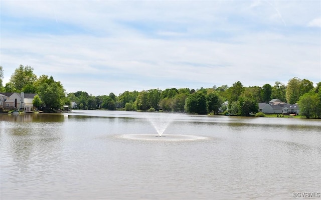 property view of water