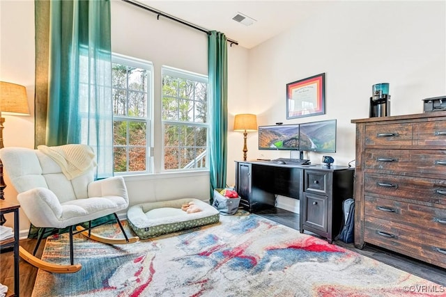 4341 Kenmare Ct, Richmond, VA 23234 - sitting room with wood finished floors