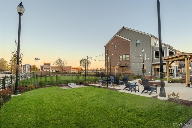 15936 Misty Blue Aly Unit 51-1, Midlothian, VA 23113 - surrounding community with a patio
