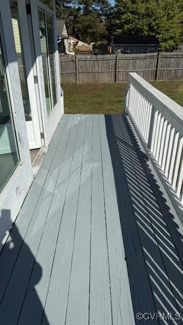 4409 Samara Dr, Henrico, VA 23231 - deck featuring fence