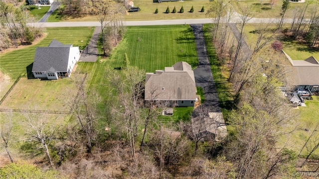 17248 Ivory Bill Ln, Chesterfield, VA 23838 - bird's eye view featuring a rural view
