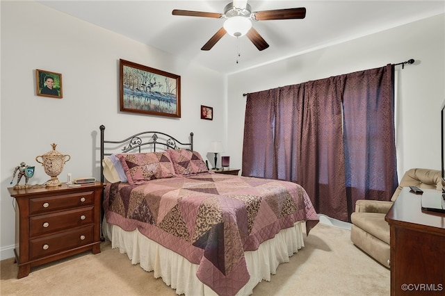 17248 Ivory Bill Ln, Chesterfield, VA 23838 - carpeted bedroom featuring ceiling fan