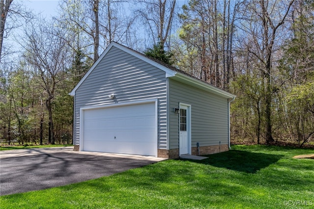 17248 Ivory Bill Ln, Chesterfield, VA 23838 - view of detached garage