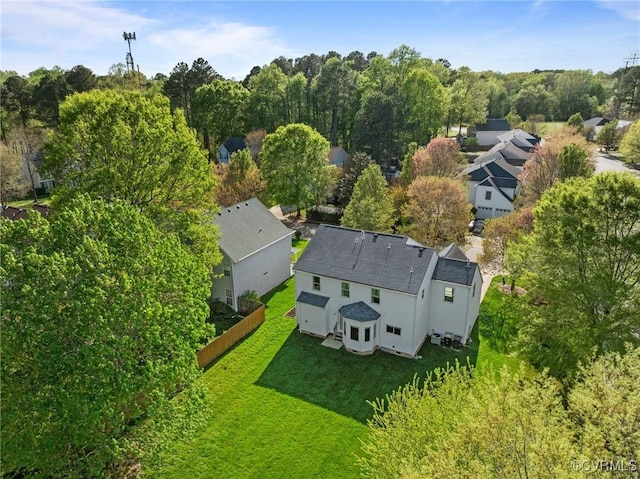 aerial view