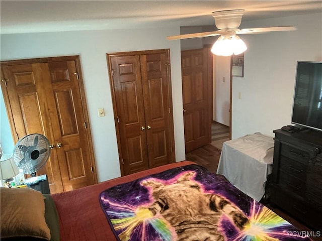 9522 Broad Meadows Rd, Glen Allen, VA 23060 - bedroom featuring a closet and wood finished floors