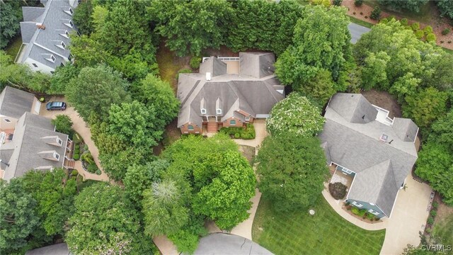 132 Warwick Hls, Williamsburg, VA 23188 - aerial view of property's location featuring nearby suburban area