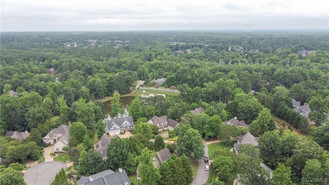 132 Warwick Hls, Williamsburg, VA 23188 - aerial perspective of suburban area with a heavily wooded area