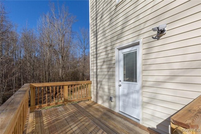view of deck