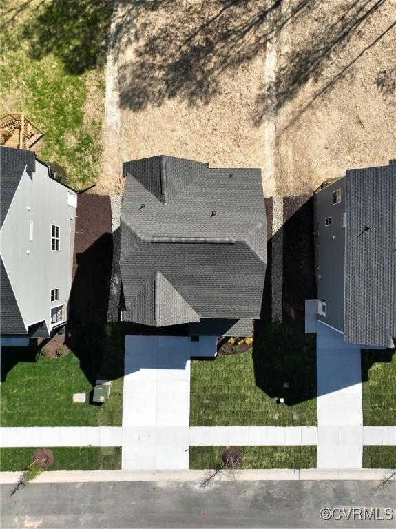 drone / aerial view