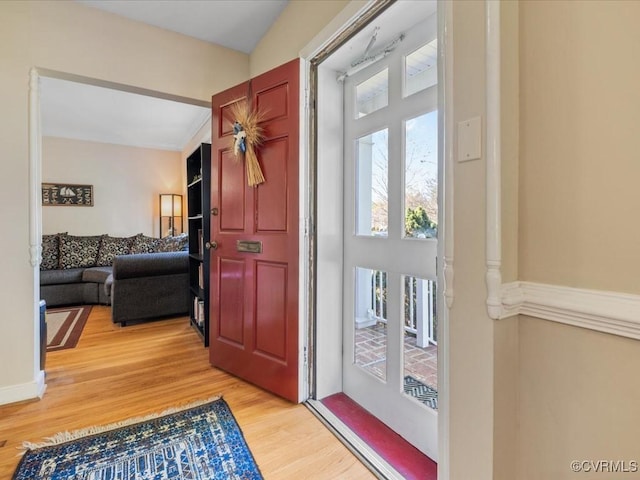 1612 Brookland Pkwy, Richmond, VA 23227 - foyer entrance with light wood-style flooring