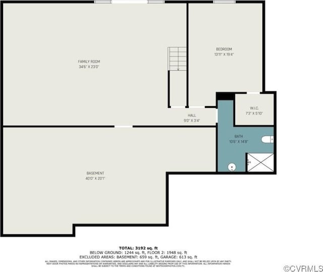 26437 Pennfields Dr, Orange, VA 22960 - floor plan / room layout