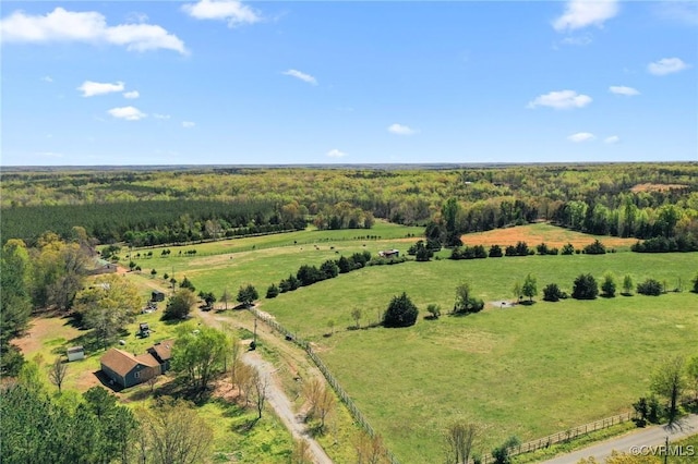 1474 Welsh Tract Rd, Charlotte Courthouse, VA 23923 - aerial view of property and surrounding area with rural landscape