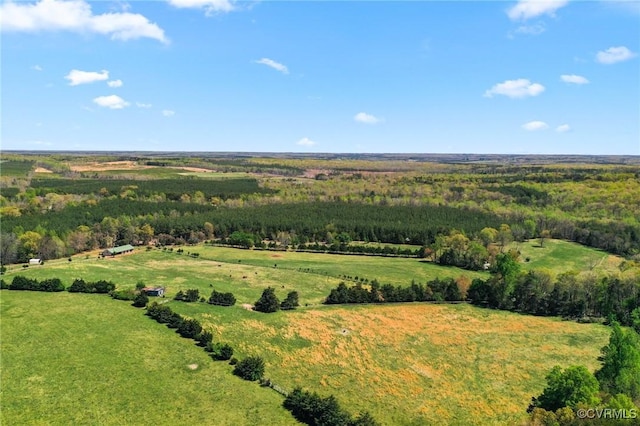 1474 Welsh Tract Rd, Charlotte Courthouse, VA 23923 - overview of rural landscape with a heavily wooded area