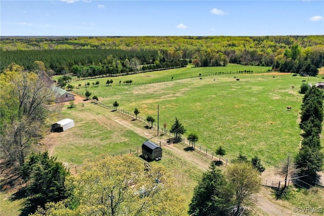 1474 Welsh Tract Rd, Charlotte Courthouse, VA 23923 - aerial view of sparsely populated area with agricultural land