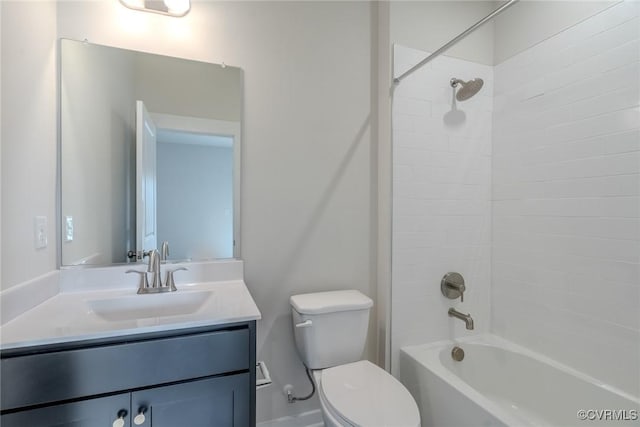 3436 Carlton St Unit 4-5B, Richmond, VA 23230 - full bath featuring toilet, vanity, and shower / tub combination