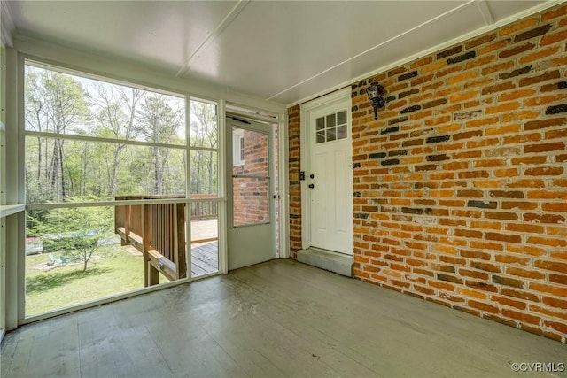 12665 Petersburg St, Chester, VA 23831 - view of unfurnished sunroom