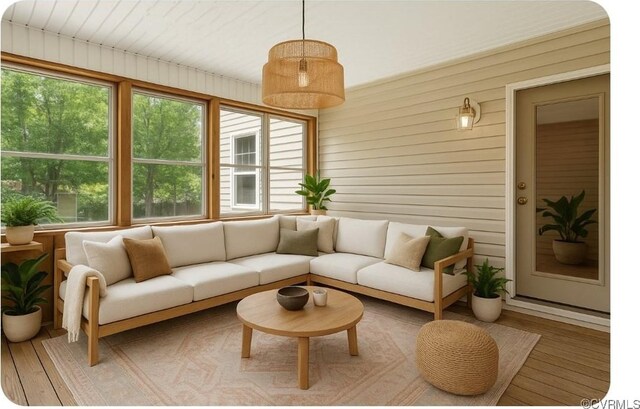 12211 Mill Race Run, Amelia, VA 23002 - view of sunroom / solarium