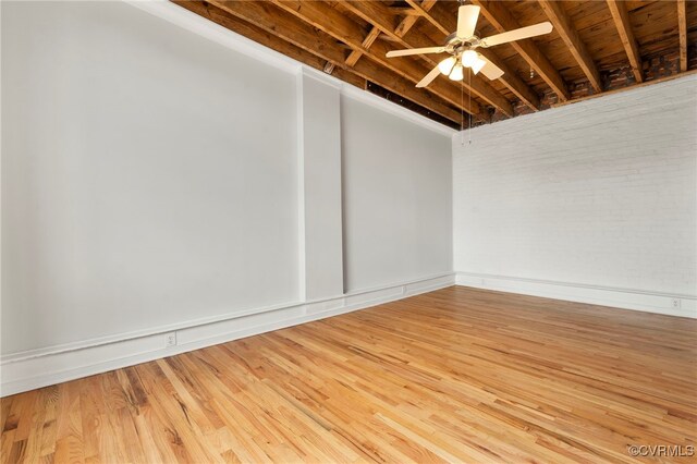 1716 Summit Ave Unit 30, Richmond, VA 23230 - unfurnished room featuring a ceiling fan and wood finished floors