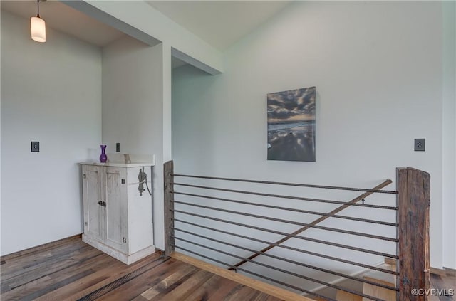 washroom with wood finished floors