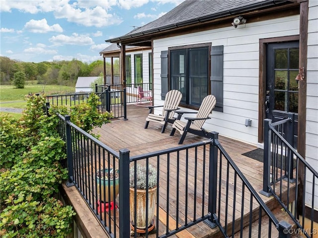 view of deck