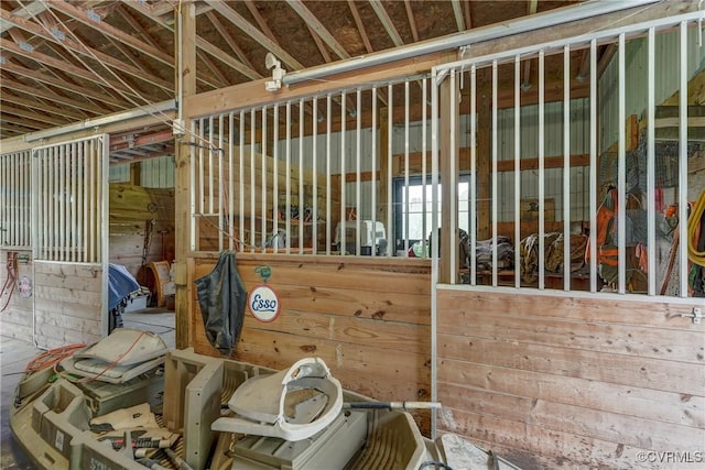 view of stable