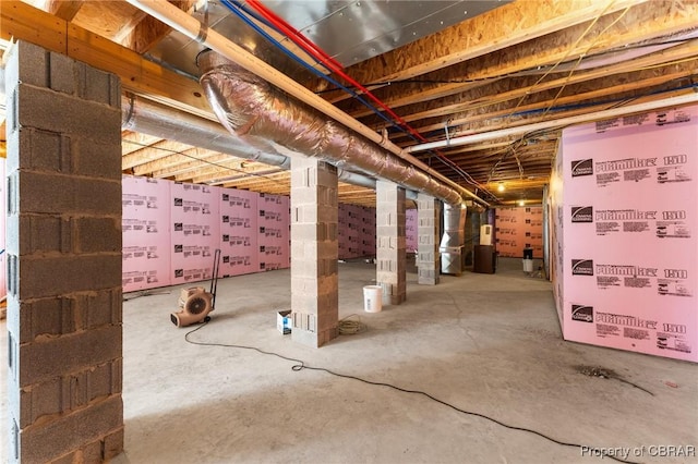 637 Mallard Bay Dr, Heathsville, VA 22473 - view of unfinished basement