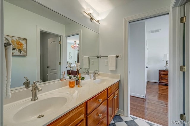 2600 Mulberry Row Rd, Midlothian, VA 23113 - bathroom with double vanity