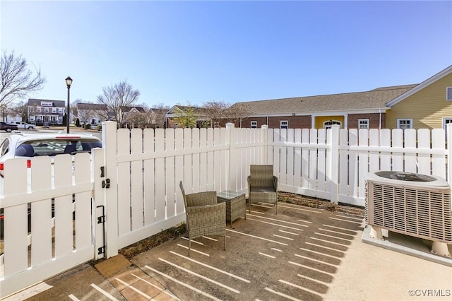 17318 Library Blvd, Ruther Glen, VA 22546 - view of patio with a fenced backyard