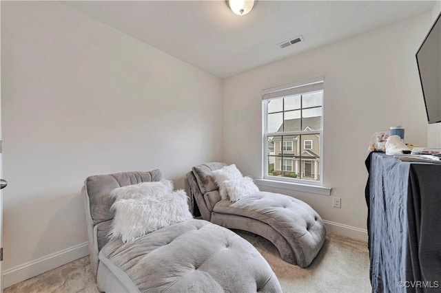 6177 Bowline Ln, Richmond, VA 23234 - living area with baseboards and light carpet