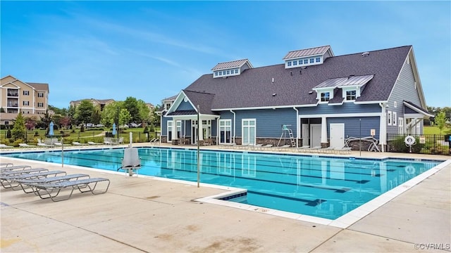 6177 Bowline Ln, Richmond, VA 23234 - community pool featuring a patio area