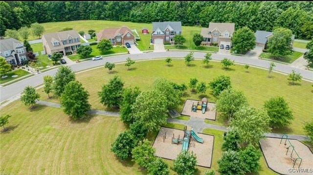 502 Peafowl Ct, Suffolk, VA 23435 - aerial view of residential area