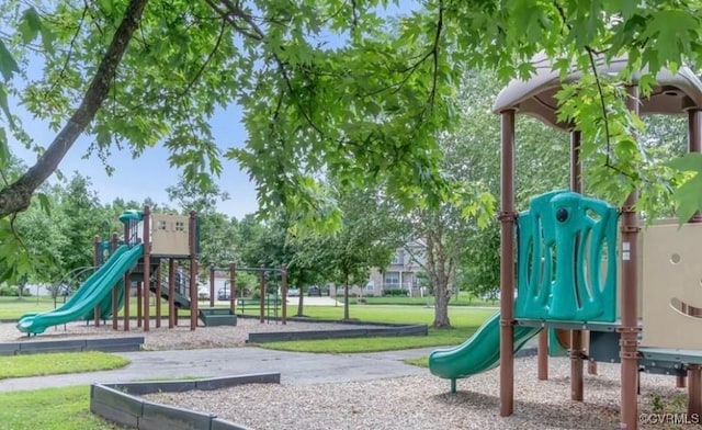 502 Peafowl Ct, Suffolk, VA 23435 - community jungle gym featuring a lawn