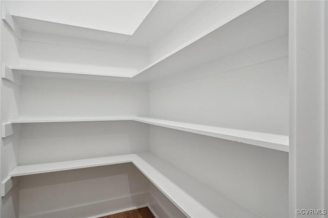 view of pantry